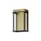 Maxim Lighting Rincon Small LED Outdoor Sconce 50752BKGLD - alternate 1